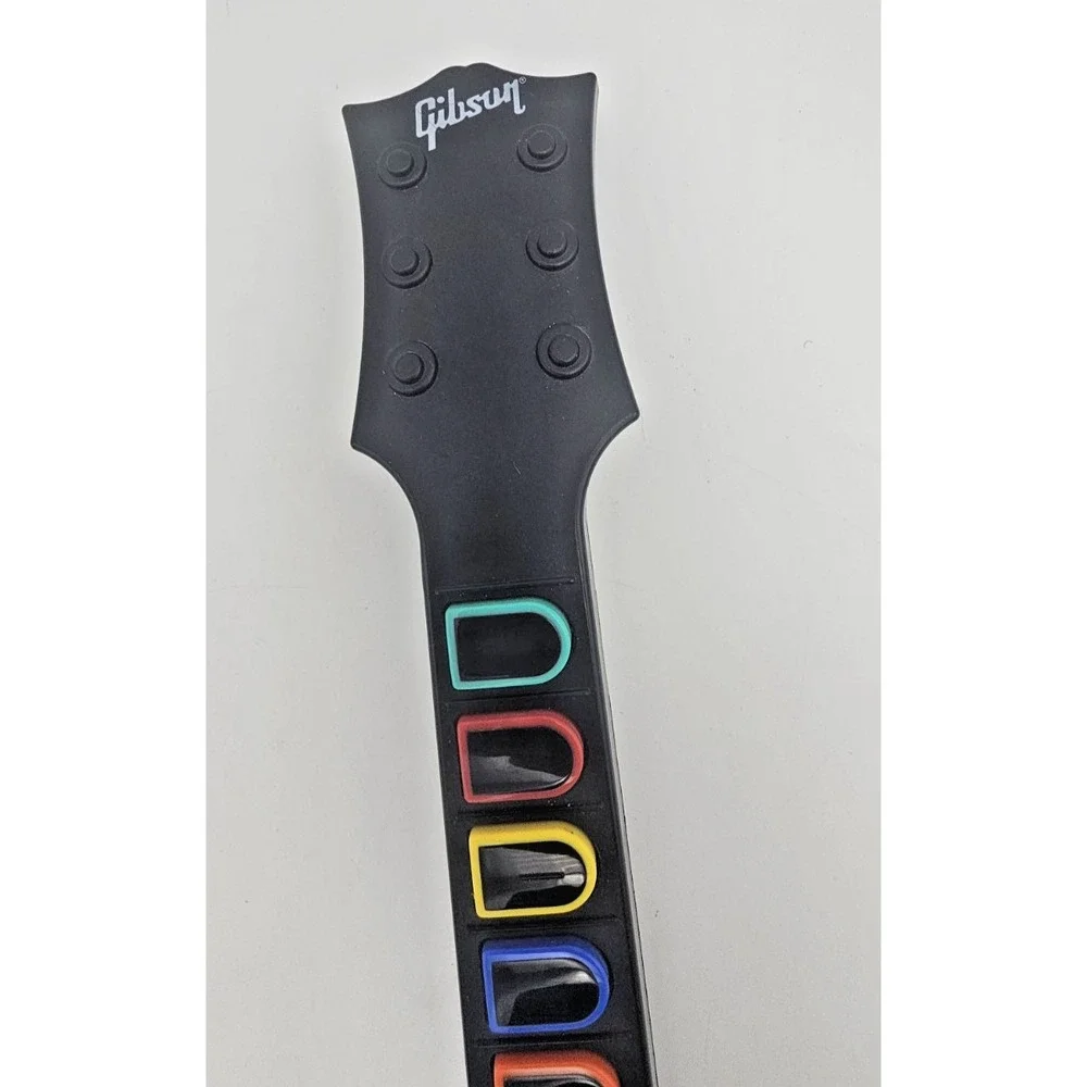 Guitar Hero Les Paul Wireless Controller PS3 Sony PlayStation 3 Black No Bat Cvr